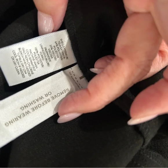 LOFT Black Midi Dress - Picture 9 of 9